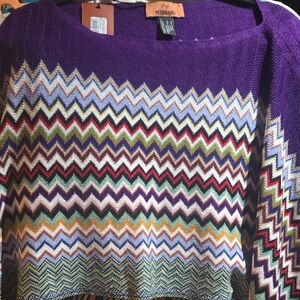 Missoni Women's Multicolor Zigzag Sweater